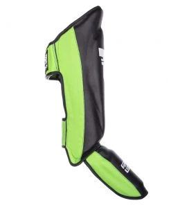 PROTECTION Fighter Shinguards Thai - Black/green, JE1573FFG