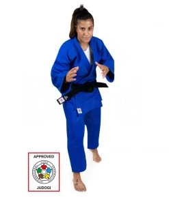 Judo Uniforms Daedo Slim Fit IJF Judogi - Blue, Judo2004