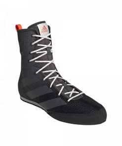Boxing Shoes Adidas Box Hog 3 - Grey/black, FV6586