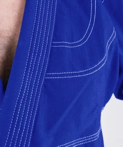 Fighter BJJ Ripstop Gi Rip Stop KIDS - Blue, BJJBLU-04