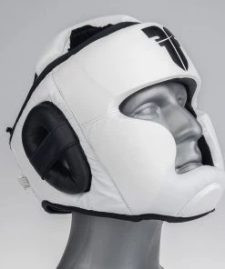 Headguard Fighter Sparring - White, JE1421PUWHT PROTECTION
