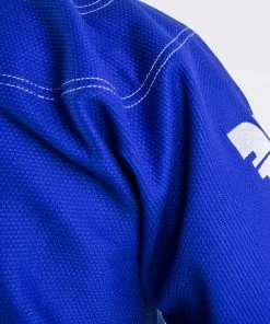 Fighter BJJ Kimono Rice Straw - KIDS - Blue, BJJBLU-07