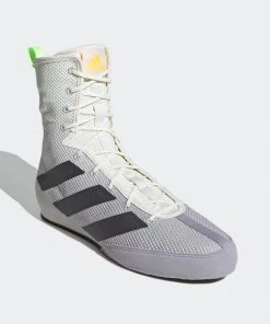 Boxing Shoes Adidas Box Hog 3 - White/grey, FV6584