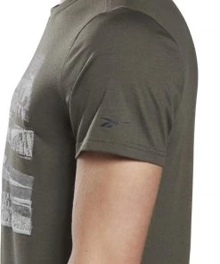 T-Shirts Reebok CBT Core Boxing Tee - Green, FU1261