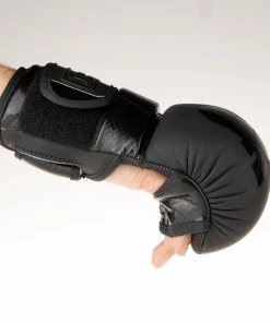 MMA Gloves Fighter Training - Black, FMG-001BB