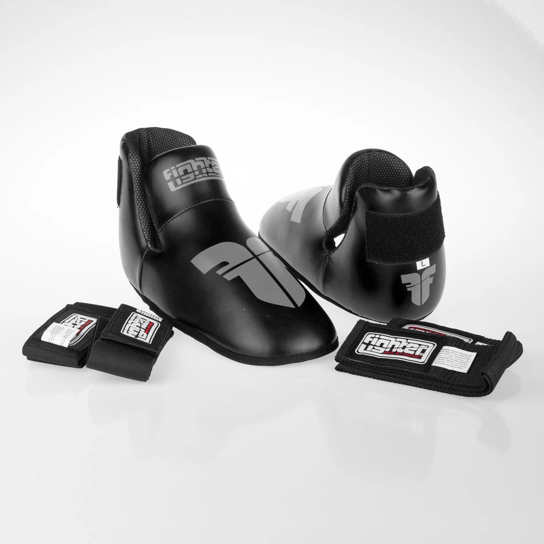 Fighter Kick Strap - Black, FFG-001B PROTECTION 7 Fighter Kick Strap - Black, FFG-001B PROTECTION