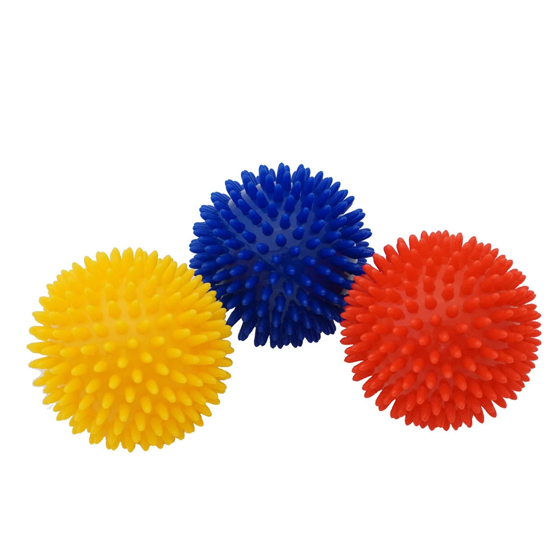 KinesioMAX Kine-MAX Large Massage Balls Hedgehog, BALL-9YEL.01 4 KinesioMAX Kine-MAX Large Massage Balls Hedgehog, BALL-9YEL.01