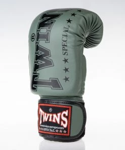 Boxing Gloves Twins - Khaki, BGVL-8-GREEN
