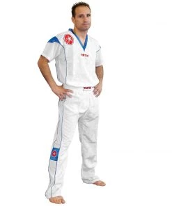 Fight Uniform Top Ten Star Collection - White, 1686-161 Uniforms