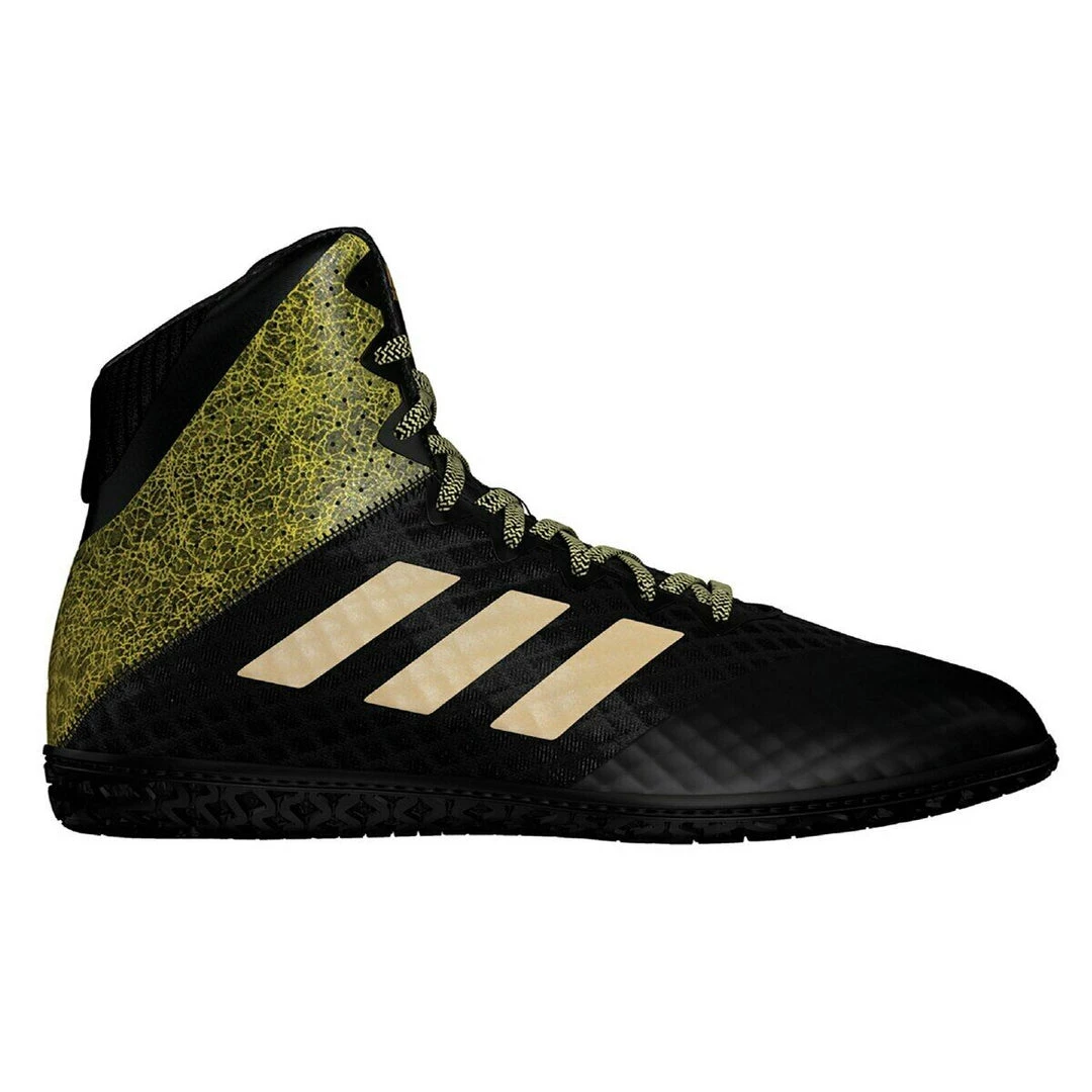 Adidas Wrestling Shoes Mat Wizard Hype - Black/gold, EF1476 3 Adidas Wrestling Shoes Mat Wizard Hype - Black/gold, EF1476