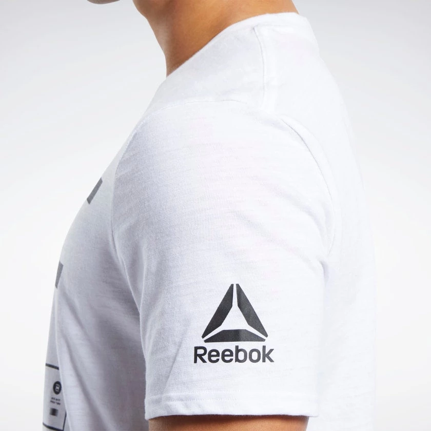 T-Shirts Reebok UFC FG Fight Week Tee- White, FJ5156 9 T-Shirts Reebok UFC FG Fight Week Tee- White, FJ5156