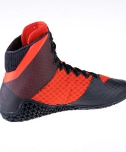 Adidas Wrestling Shoes Mat Wizard 4. - Black/red, BC0532