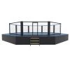 Fighter MMA Competition Cage 7x7m + Sidewalk 1m - Black, 7V1002DCH TRAINING