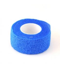 KinesioMAX TRAINING Kine-MAX Self-securing Elastic Bandage-2,5cmx4,5m - Blue, CEB2BLU.01