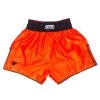 Fighter Thai Trunks Bangkok Plain - Orange/black, FP07