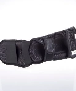 Fighter Shinguards Thai Ergo - Black/white, FSG-004BW PROTECTION