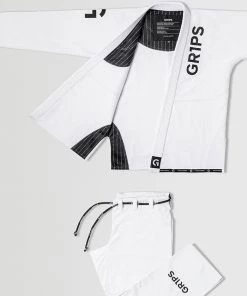 Grips Gr1ps BJJ Uniform Primero Competition - White, G10118-WHT