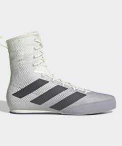 Boxing Shoes Adidas Box Hog 3 - White/grey, FV6584