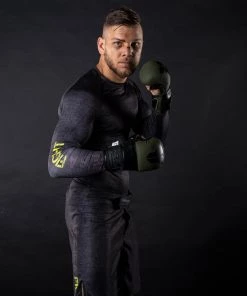 Fighter MMA Shorts - Life Is A Fight - Grey, FSHM-12