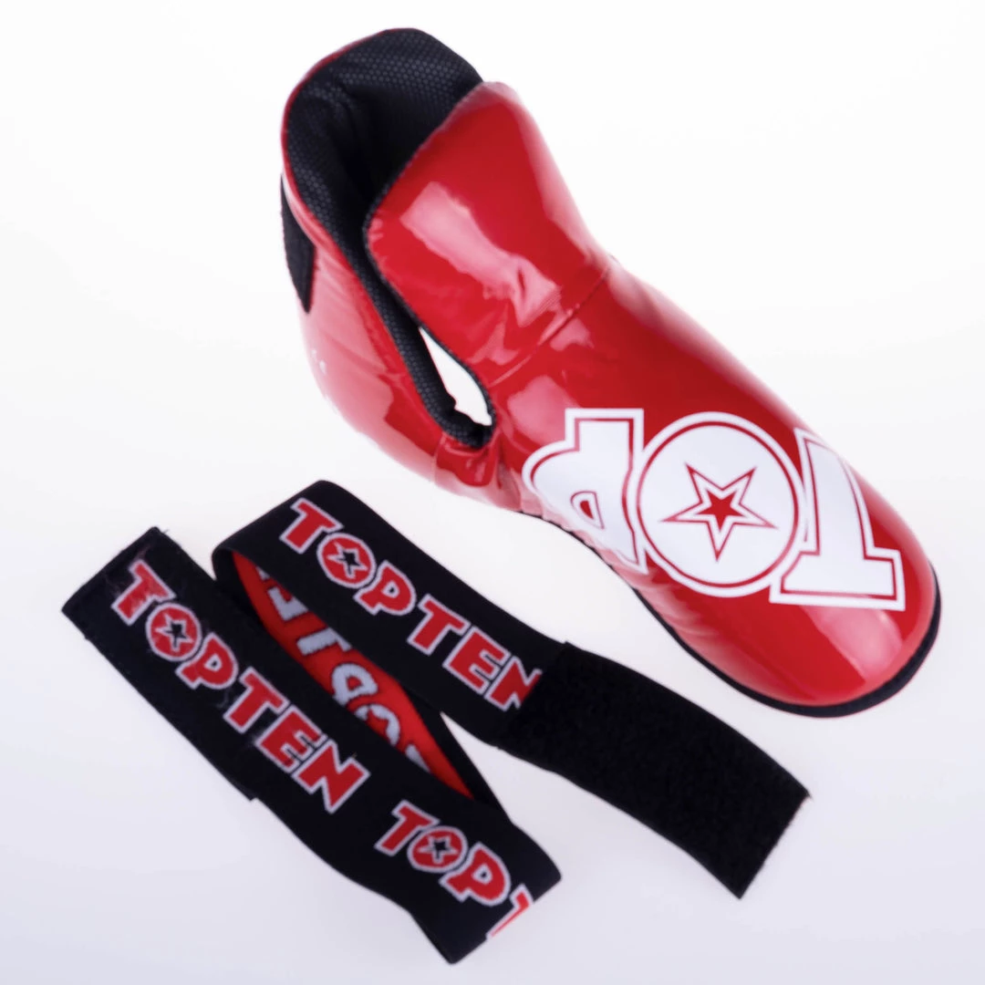 PROTECTION Top Ten ITF Kicks Glossy - Red, 3067-4ITF 5 PROTECTION Top Ten ITF Kicks Glossy - Red, 3067-4ITF