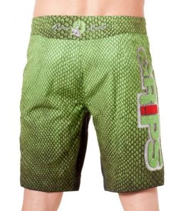 GRIPS MMA Trenky Snake Green, GR0037 MMA Shorts