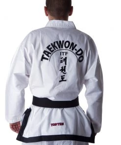 Top Ten Dobok Diamond - Master - White, 16771-1-CZ