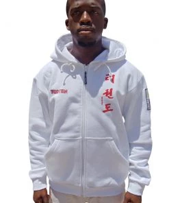 TOP TEN Hooded Sweater ITF - White, 1948-1