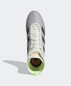 Boxing Shoes Adidas Box Hog 3 - White/grey, FV6584