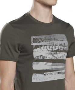 T-Shirts Reebok CBT Core Boxing Tee - Green, FU1261