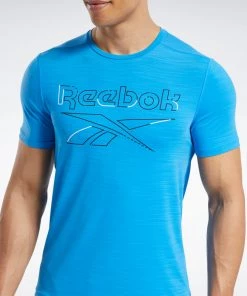 Reebok Activchill Tee - Blue, FU3284 Training T-Shirts 14 Reebok Activchill Tee - Blue, FU3284 Training T-Shirts