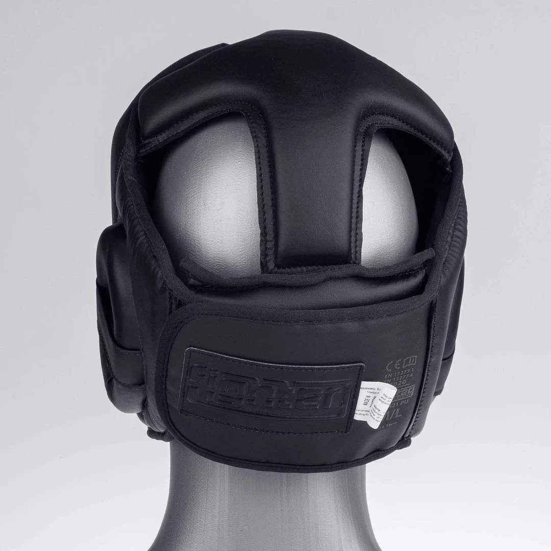 Headguard Fighter Sparring - Black, JE1421PUBLK PROTECTION 7 Headguard Fighter Sparring - Black, JE1421PUBLK PROTECTION