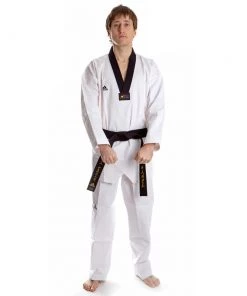 Adidas Taekwondo WT Uniforms Dobok Adichamp II - White, 830718