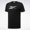 Reebok Workout Ready Tee - Black, FK6180 Training T-Shirts