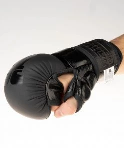 MMA Gloves Fighter Training - Black, FMG-001BB