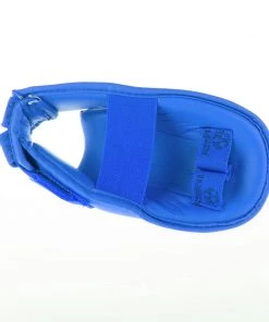 Hayashi Karate Kickprotector - Instep And Shin WKF - Blue, 343-6N