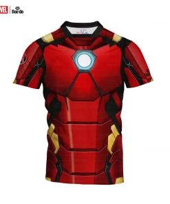 Training T-Shirts Iron Man Full Print T-Shirt Daedo, MARV52101