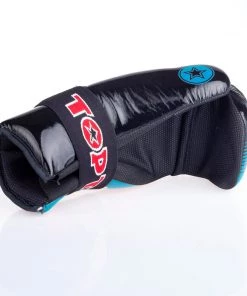 GLOVES Pointfighter TOP TEN Glossy - Black/blue, 2067-96LA
