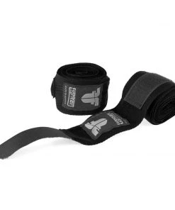 Fighter Handwraps - Black, FHW-002BLK