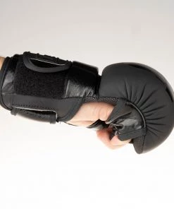 MMA Gloves Fighter Training - Black, FMG-001BB