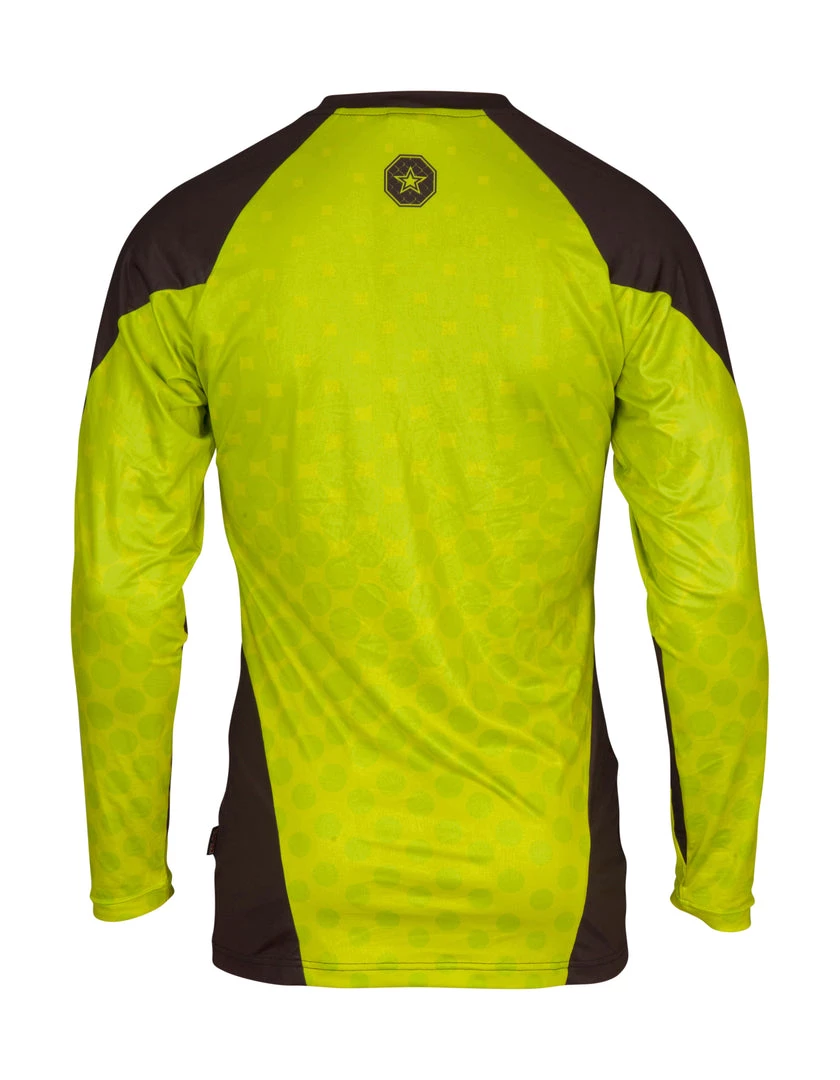 TOP TEN MMA Rash Guard TOPTEN UFA Long Sleeve - Black/yellow, 14111-92 4 TOP TEN MMA Rash Guard TOPTEN UFA Long Sleeve - Black/yellow, 14111-92