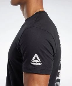 Reebok CrossFit Mess You Up Tee - Black, FJ5285