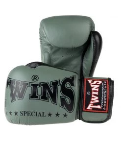 Boxing Gloves Twins - Khaki, BGVL-8-GREEN