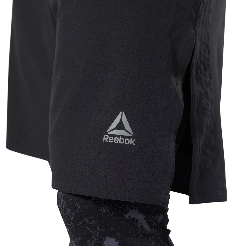 Reebok Combat Boxing Shorts - Black, DU4970 Training Shorts 6 Reebok Combat Boxing Shorts - Black, DU4970 Training Shorts