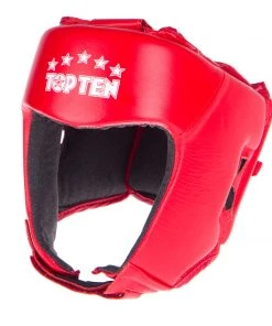 PROTECTION Top Ten Head Guard AIBA - Red, 4068, 4069