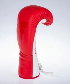Fighter Boxing Gloves Competition Pro - Red/white, FBG-004R