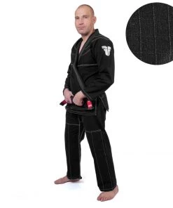 Fighter BJJ Ripstop Gi Rip Stop KIDS - Black, BJJBL-06 BJJ Uniforms