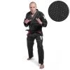 Fighter BJJ Kimono Rice Straw - KIDS - Black, BJJBL-09 BJJ Uniforms