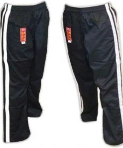 Cotton Pants Hayashi - Special Design - Black, 0500S