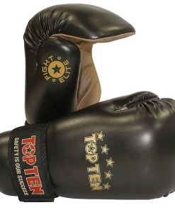 Open Hands Top Ten Fight Elite - Black, 2765-9