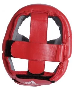 Adidas PROTECTION AIBA Boxing Head Guard - Red, AIBAH1-R
